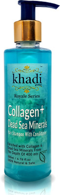 

Khadi Global Collagen+ Dead Sea Mineral Royale Series Hair Shampoo With Conditioner 100% SLS & Paraben Free 200ml(200 ml)