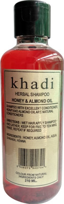 

Khadi Herbal honey & almond oil shampoo 210ml(210 ml)