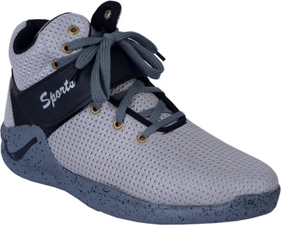 

Shoebook Basketball Shoes For Men(Multicolor, Silver