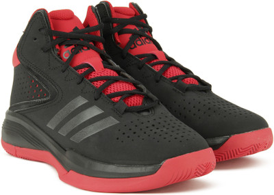 

ADIDAS CROSS 'EM 4 Basketball Shoes For Men(Black, Cblack/cblack/scarle