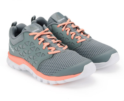 

REEBOK SUBLITE XT CUSHION 2.0 MT Running Shoe For Women(Grey, Green, Grey/melon/white.pewter