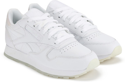 

REEBOK CL LTHR L Running Shoes For Women(White, White/white/ice
