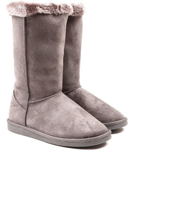 

CL by Carlton London Snug Boots For Women(Beige, Grey