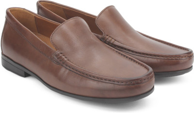 

Clarks Claude Plain Brown Leather Formal For Men(Brown