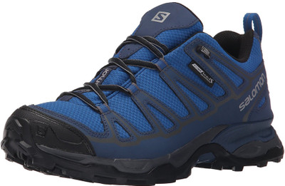 

Salomon X Ultra Prime Waterproof Hiking & Trekking Shoes For Men(Blue
