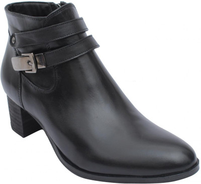 

Salt N Pepper Boots For Women(Black)