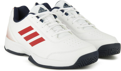 

ADIDAS RACQUETTES Tennis Shoes For Men(Multicolor, White/corred/mysblu