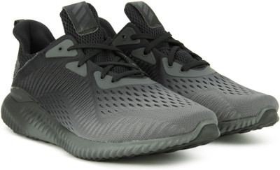 

ADIDAS ALPHABOUNCE EM M Running Shoes For Men(Black, Grey, Cblack/grefou/ftwwht