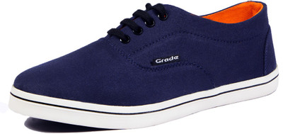 

Grade FREEDOM Canvas Shoes Navy For Men(Blue, Navy