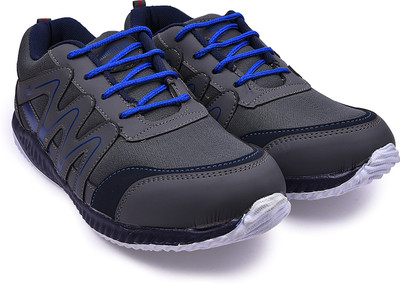 Andrew Scott Men's Grey Synthetic Running Shoes For Men(Grey, Blue