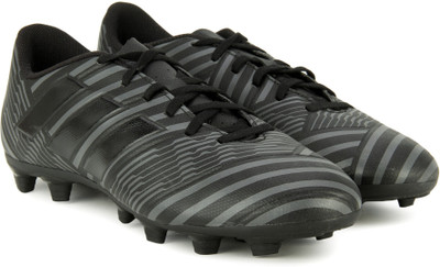 

ADIDAS NEMEZIZ 17.4 FXG Football Shoes For Men(Black, Grey, Cblack/cblack/utiblk