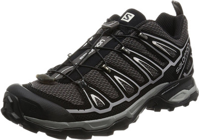 

Salomon X Ultra Mid AnkleTrekking and Hiking Shoes For Men(Black, Grey