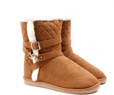 

CL by Carlton London Snug Boots For Women(Tan