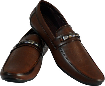 

Fashion Tree Smart Casual Slip on Men Shoes (Brown) Casuals For Men(Brown