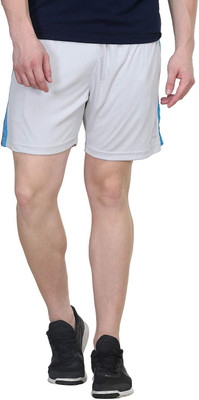 BODYACTIVE Solid Men Grey Regular Shorts
