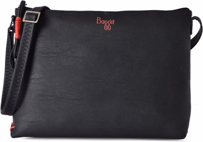

Baggit Women Formal Black PU Sling Bag