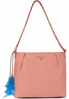 

Baggit Women Casual Pink PU Sling Bag