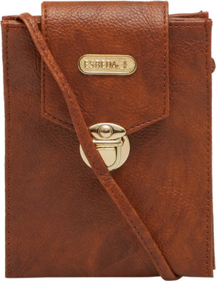 

Esbeda Women Casual Tan PU Sling Bag