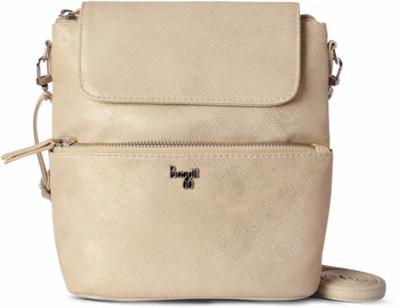 

Baggit Women Casual Beige PU Sling Bag