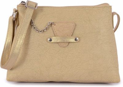 

Baggit Women Casual Beige PU Sling Bag