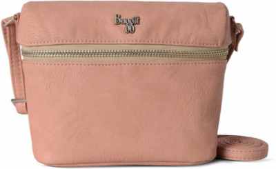 

Baggit Women Casual Pink PU Sling Bag
