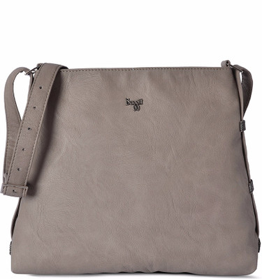 

Baggit Women Casual Grey PU Sling Bag