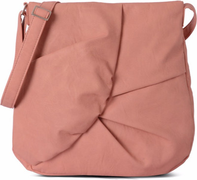 

Baggit Women Casual Pink PU Sling Bag