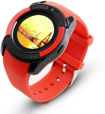 

PTron Lure Smartwatch(Red Strap L)
