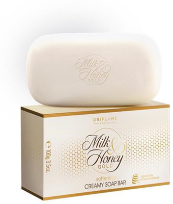 

oriflam Milk & Honey Gold softening creamy Soap Bar(pack of 6) 600g(600 g)