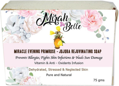 

Mirah Belle Naturals Miracle Primrose – Jojoba Rejuvenating Soap(75 g)