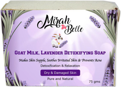 

Mirah Belle Naturals Goat Milk, Lavender Detoxifying Soap(75 g)