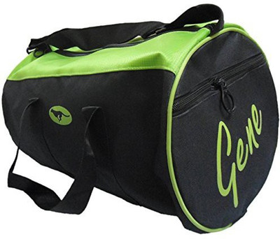 

5 O'Clock Sports Bag For Gym , Swimming & Other Outdoor Sports- Multipurpose Green Color Gym & Fitness(Green, Kit Bag), Black;green
