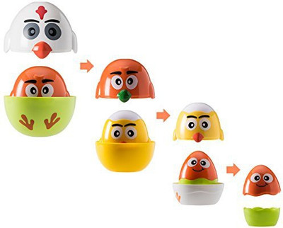 Prextex Easter Eggs Fun Stacking and Nesting Easter Eggs(Multicolor) available at flipkart for Rs.2667