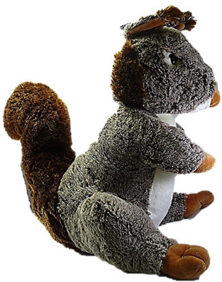 

tako bell Squirrel Cute Stuffed Soft Plush Toy Kids Birthday - 42 cm - 22 cm(Tbrown)