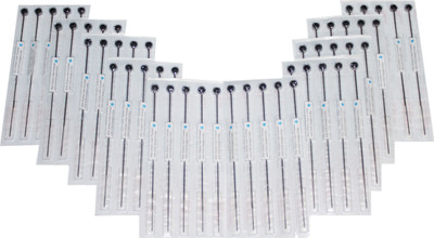 

Mumbai Tattoo 107 RS Disposable Round, Round Shader, Stack Shader Tattoo Needles(Pack of 50)