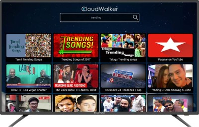 CloudWalker Cloud TV 127cm (50 inch) Ultra HD (4K) LED Smart TV(Cloud TV 50SU)