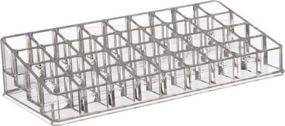 

Sukot 36 Compartments Genuine Acrylic Lipstick Holder Lipstick Case Makeup Organizer Storage Vanity Box(Clear Acrylic)