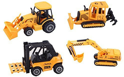

ToyZe ToyZe Metal Diecast Construction Vehicle(Block, Yellow)