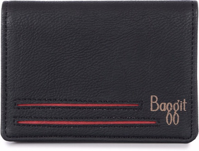 

Baggit Men Black Artificial Leather Wallet(4 Card Slots)
