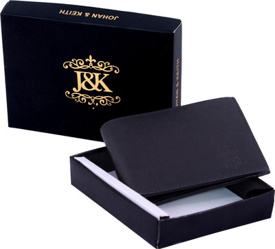 

pocket bazar Men Black Genuine Leather Wallet(5 Card Slots)