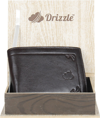 

Drizzle Men Brown Genuine Leather Wallet(3 Card Slots)