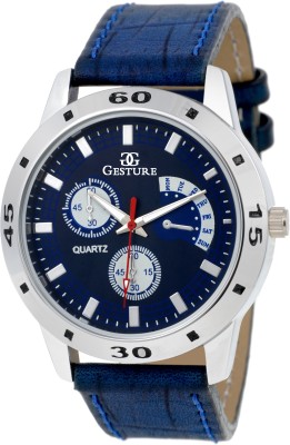 Gesture 77- Chronograph pattern Elegant Watch  - For Men   Watches  (Gesture)