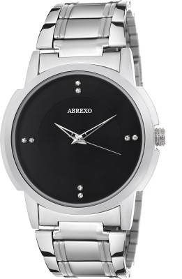 Abrexo Abx4120-BLK-SLV Premium Basic Modish Series Watch  - For Men   Watches  (Abrexo)