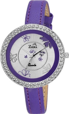 Ziera ZR8058 Purple LEATHER EXCLUSIVE Watch  - For Girls   Watches  (Ziera)