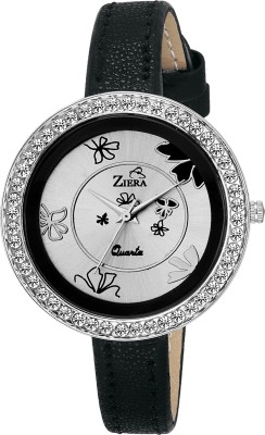 Ziera ZR8057 BLACK LEATHER EXCLUSIVE Watch  - For Girls   Watches  (Ziera)