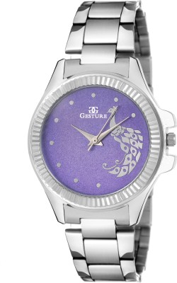 Gesture 06-Beautiful Peacock Style Elegant Watch  - For Girls   Watches  (Gesture)
