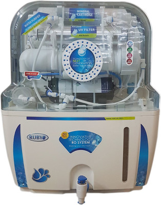 

Ruby Electrical 12 L RO + UV Water Purifier(White and Blue)