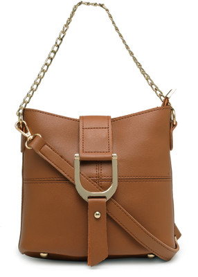 

Kielz HB17-684 Sling Bag(Brown, 5 L)