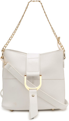 

Kielz HB17-684 Sling Bag(White, 5 L)