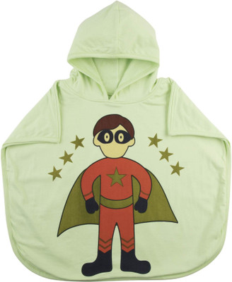 

Smiling Kids Cotton 330 GSM Bath Towel(Green)